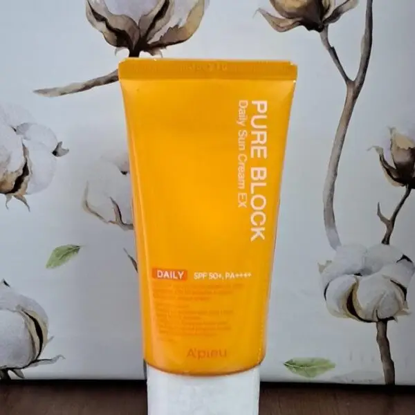A'PIEU Pure Block Natural Daily Sun Cream SPF50+ PA++++